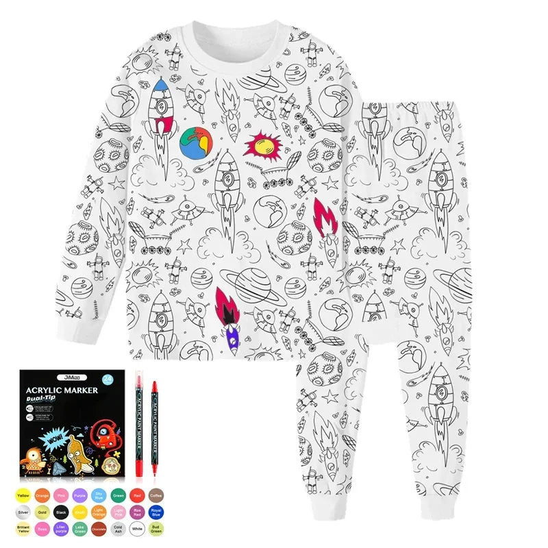 Zmywalne Piżamki dla Dzieci - Zmywajki®